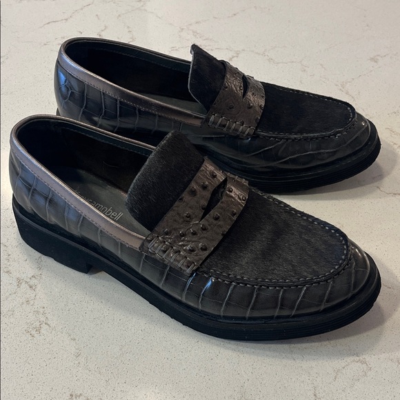 Jeffrey Campbell Black and Brown Loafers - Picture 7 of 8